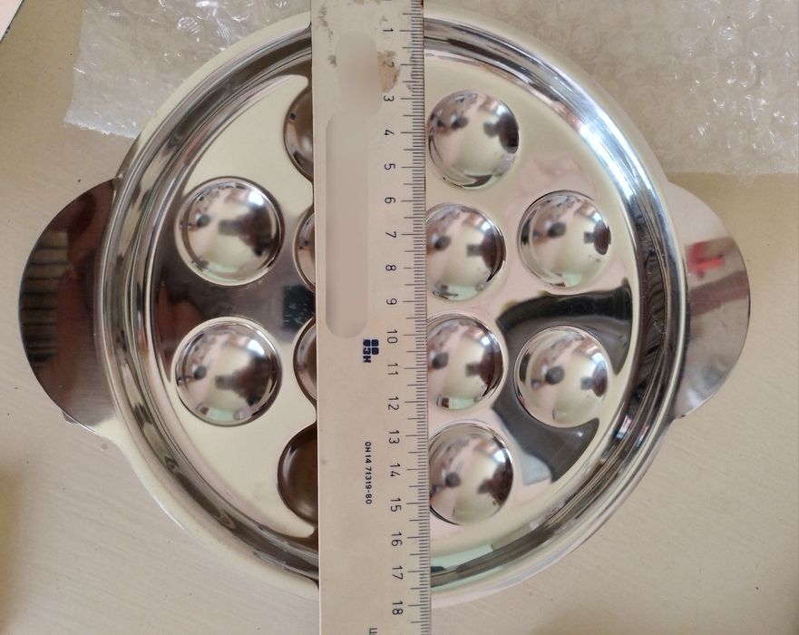 Чиния за охлюви 6 -12 гнезда