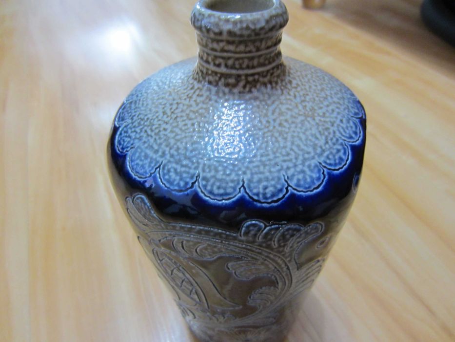 Sticla superba ceramica portelanata,an 1950,marcata - colectie,ieftina