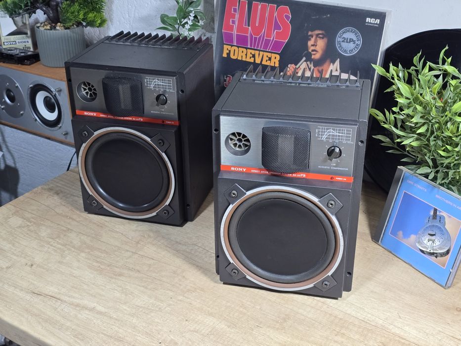 Boxe active SONY SA-20FB, vintage hifi,cu amplificare