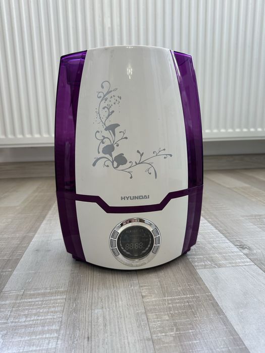 Umidificator, Hyundai, 25 m2, 32 W, rezervor de 5,2 l, alb/violet