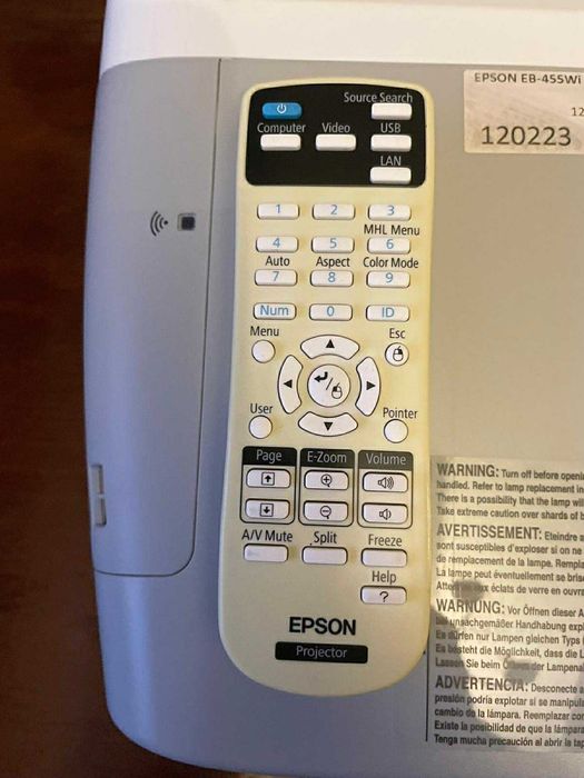 Videoproiector Epson EB-455wi