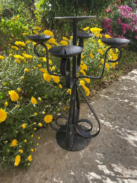 Свещник от ковани желязо