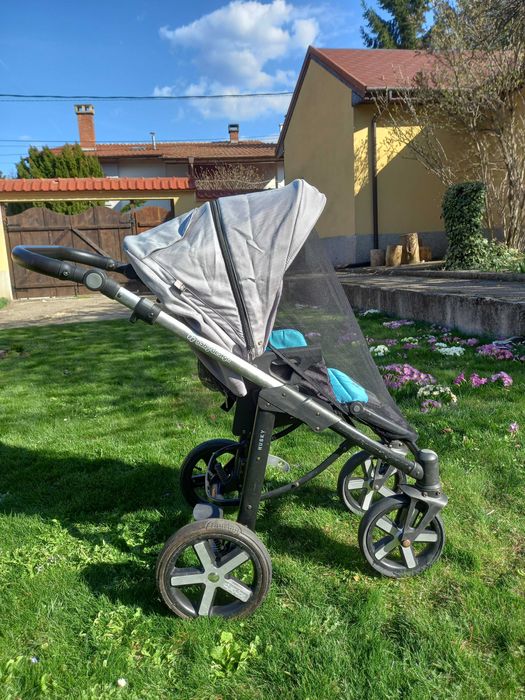 Детска количка Baby Design-Husky 2in1 + кошче за кола Baby Design