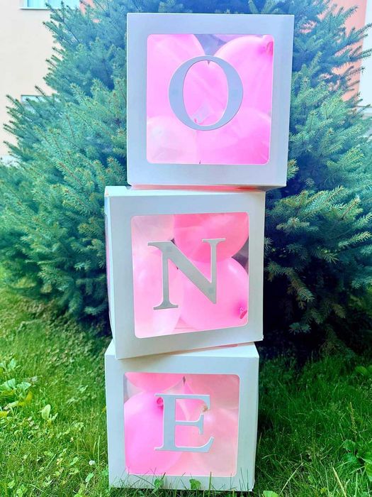 Cutii pentru baloane - petreceri, botez, zi de nastere, gender reveal