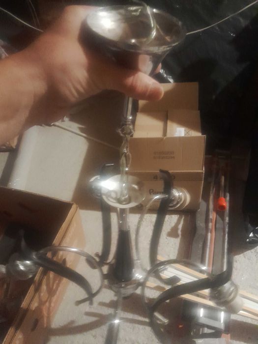 Lustra cu cinci brate