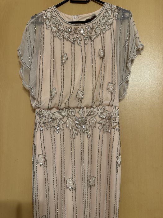 Rochie lunga eleganta Lace & Beads marime XS