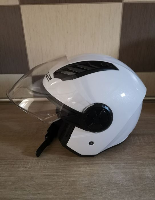 Casca Moto LS2, OF616 Airflow II, Policarbonat, Alb, L 59-60 cm