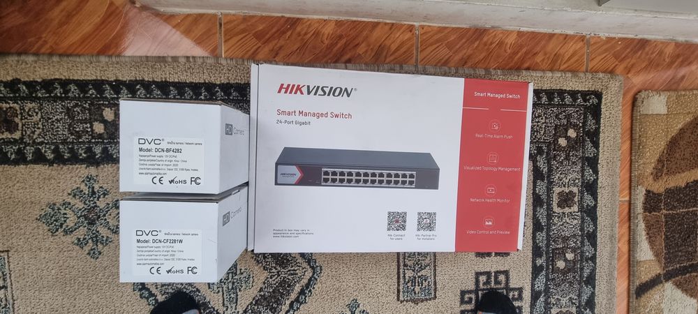 Switch hikvision 24 port