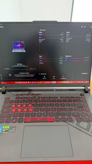 ASUS ROG Strix G614JV RTX 4060 165Hz 16GB RAM DDR5 - Garantie 12/2027 + Cadou Cooler RGB  - Garantie 06/2027