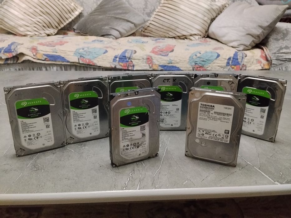Продам HDD жёсткий диск от 1tb до 2tb все браки
