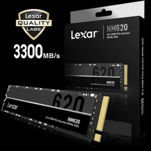 SSD накопитель - Lexar NM620 512GB  (NVMe M.2 3500 MB/s)