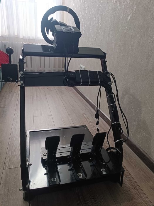 Moza R5 Bundle (V2) + КПП + Сверхпрочная стойка (37 кг)