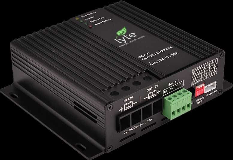 Lyte Mobility - Incarcator DC-DC 12v-12v, 30a si 45a