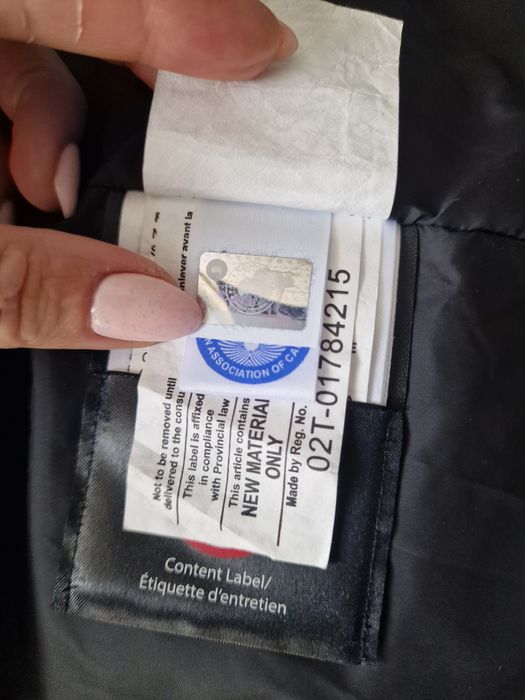 Страхотно дамско зимно яке парка CANADA GOOSE размер S / XS