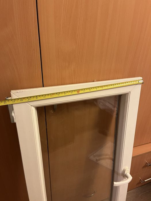 Cercevea fereastră Rehau(geam termopan dublu)50-110cm.Calitate premium