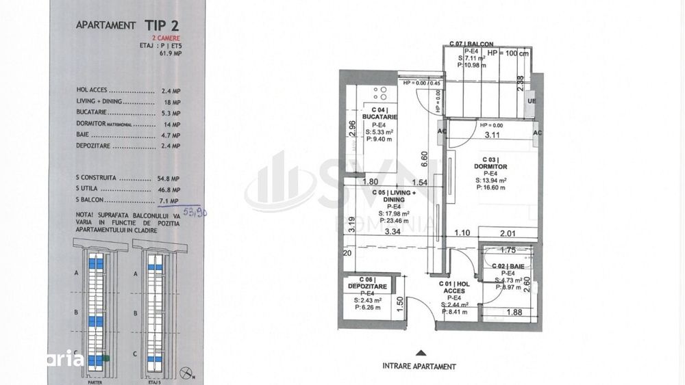 Apartament 2 camere New City Residence Dobroesti