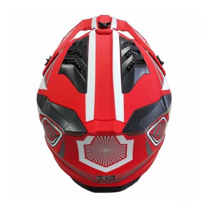 НОВО ЗАРЕЖДАНЕ! Кросова Каска 127 - M - Red/ White налични размери