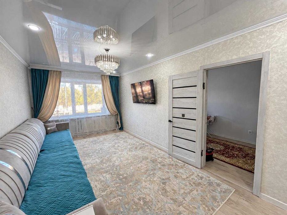 3-комнатная квартира — 62 м², 2 этаж