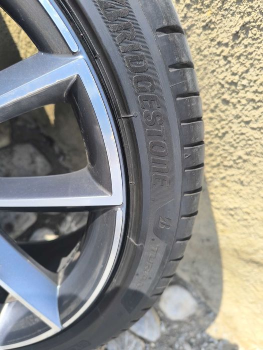 Jante Skoda Gemini VRS Originale 5x112 R18 cu gume vara ca noi