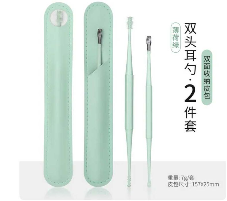 Комплект инструменти за почистване на уши меки силиконови