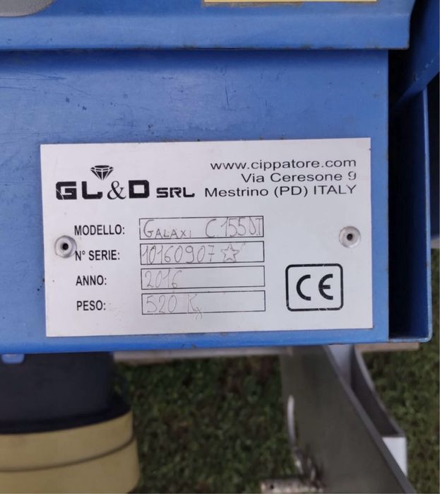 Tocător crengi profesional Galaxi C155T Nou