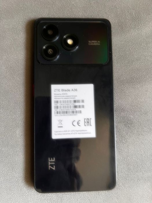 ZTE A36 новый не использовали
