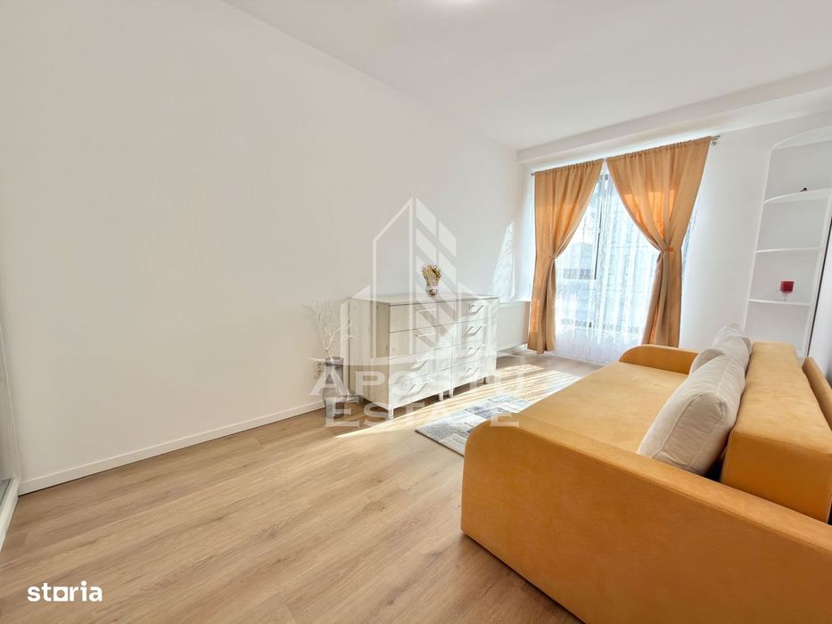 Apartament cu 3 camere mobilat la etajul 2 cu lift in Giroc la asfalt.
