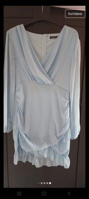 Rochie chiffon bleo M