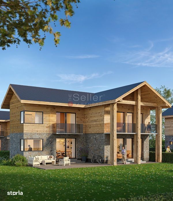 Maggie’s Residence – Vile Premium în Cristian – Design Modern și Curte