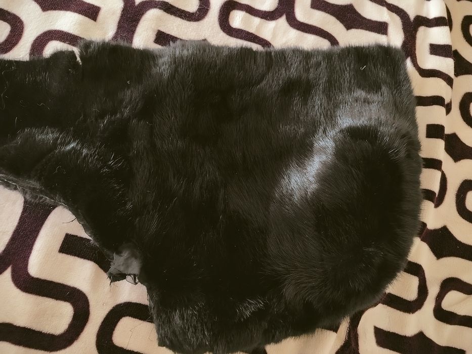 норковый капюшон