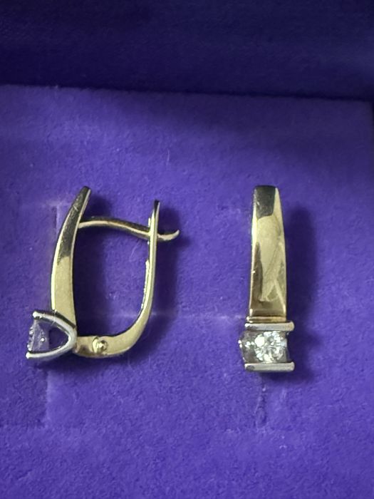 Бриллиантовые серьги