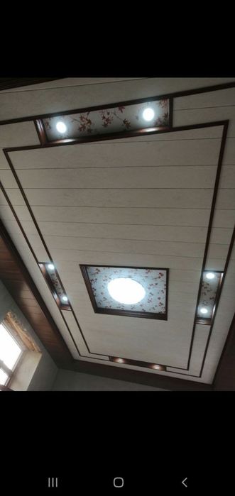 Plastik Dekor Plast Tarket GʻanimatGipsakarton Mdf Piluntus Va Plotni