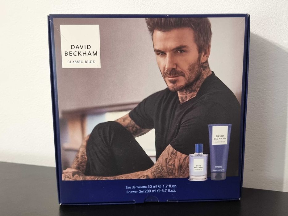 Set David Beckham Classic Blue, Apa de Toaleta 50ml + Gel de dus 200ml