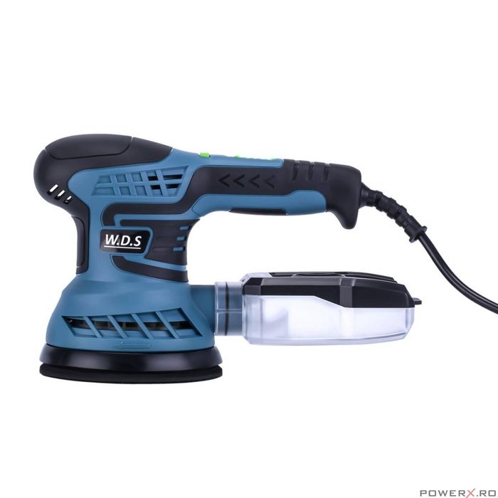 Slefuitor excentric, 125 mm, 6 viteze, 1500 W, Kraft