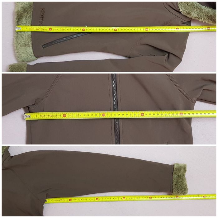 Softshell MARMOT, windstooper damă, nr S, fleece outdoor, munte, oraș