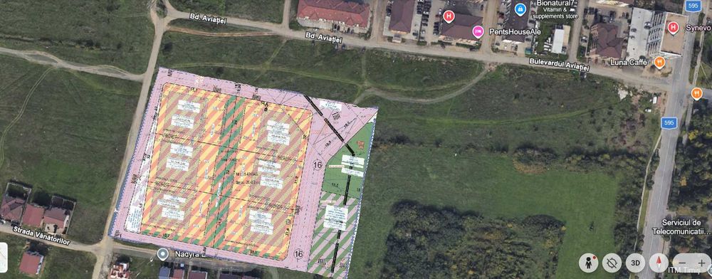 Proprietar – PUZ locuințe colective, 42 apart, P+3E+Er, zona Giroc -Tm