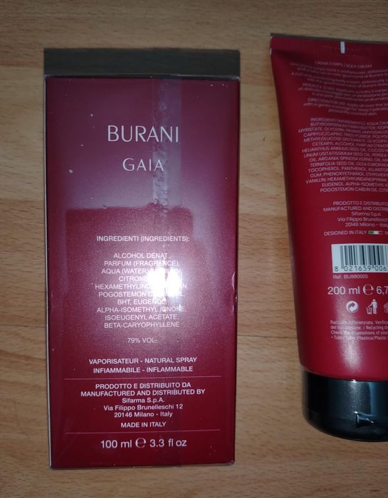 Parfum si crema Gaia by Mariella Burani, sigilate, nedesfacute