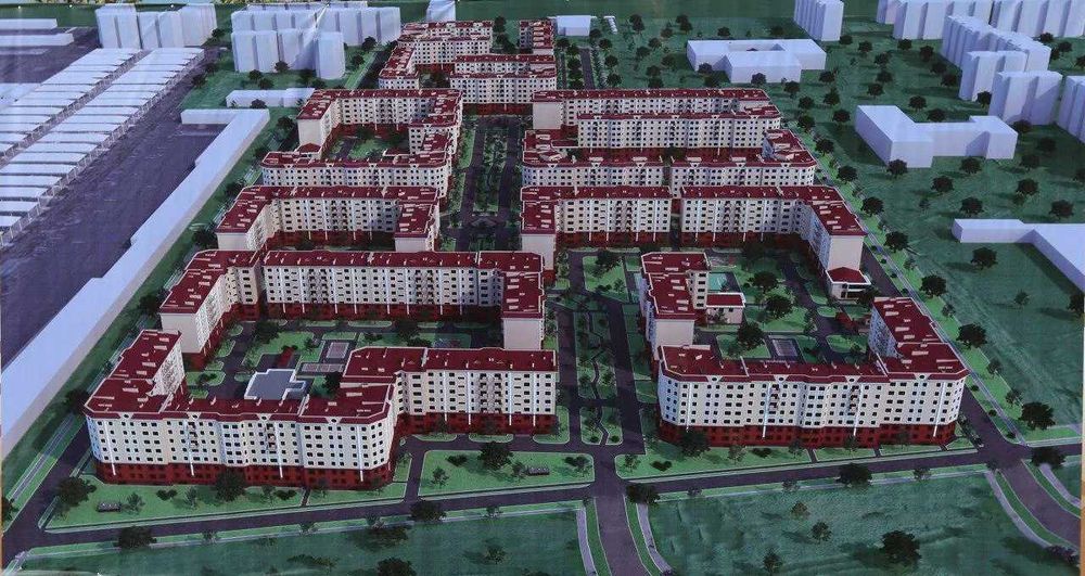 Сергели 6a   70 м². Продаётся  2 ком-я. 3 этаж.  СВОЯ кв Новостройка.