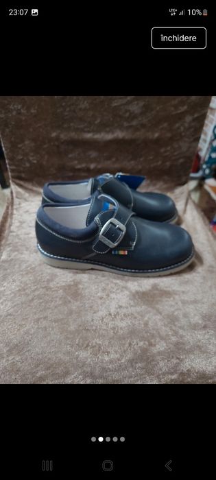 Pantofi din piele baieti  34