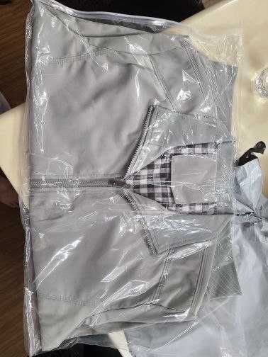 ЛЕКО СИВО БОМБЪР ЯКЕ, пълен размер L