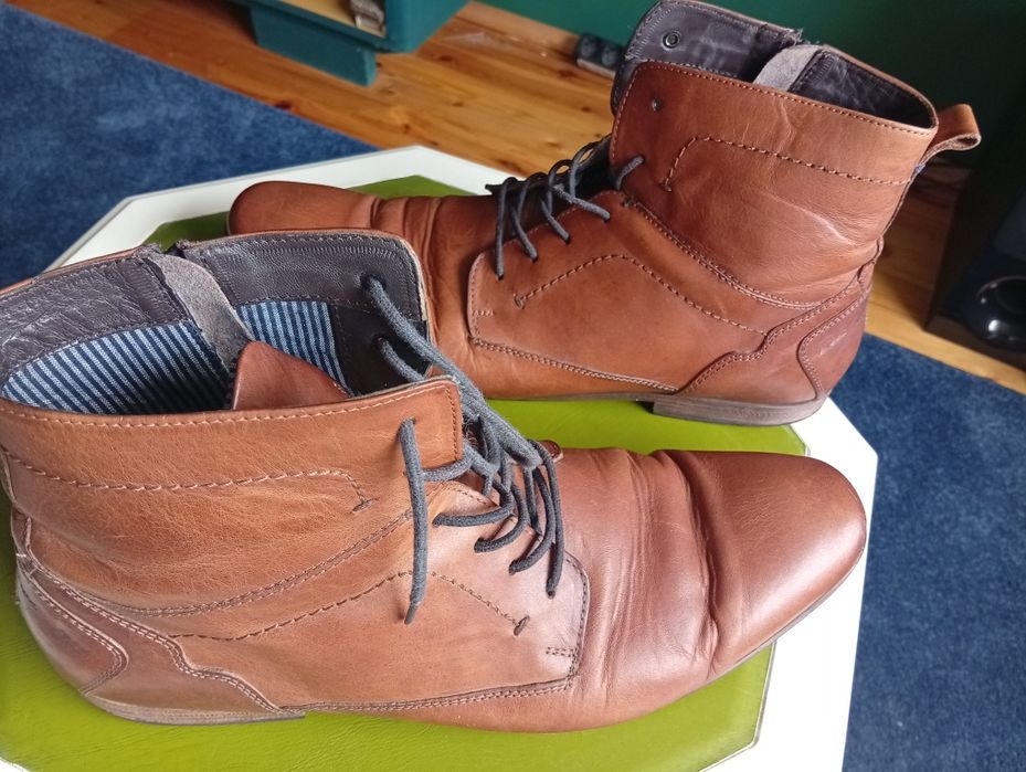 Кожени обувки Cox номер 45