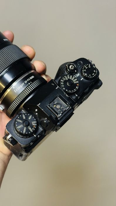 Fujifilm x-t4 с обьективом Sigma 18-35