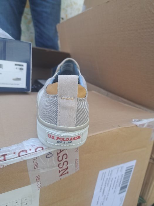 Mocasini textil US Polo