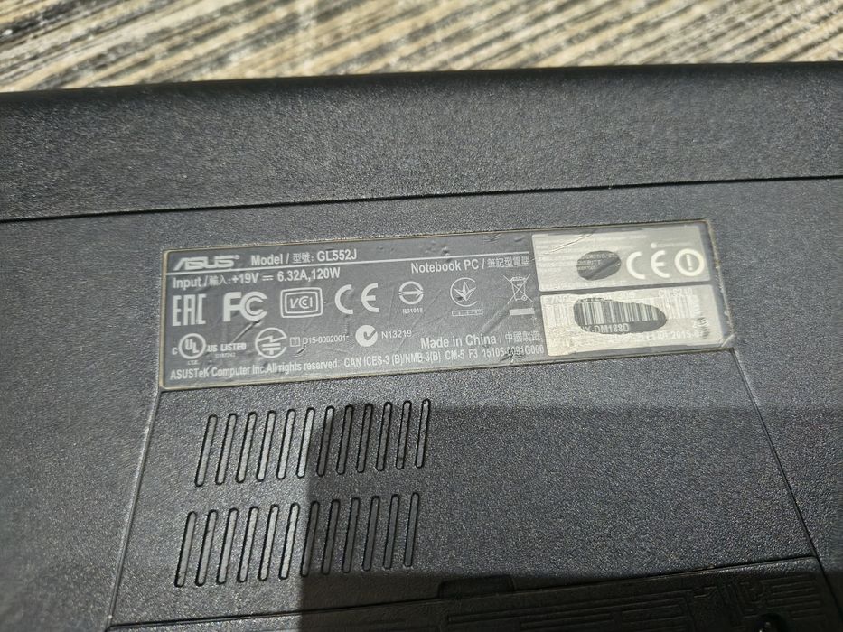 Asus Rog GL552JX