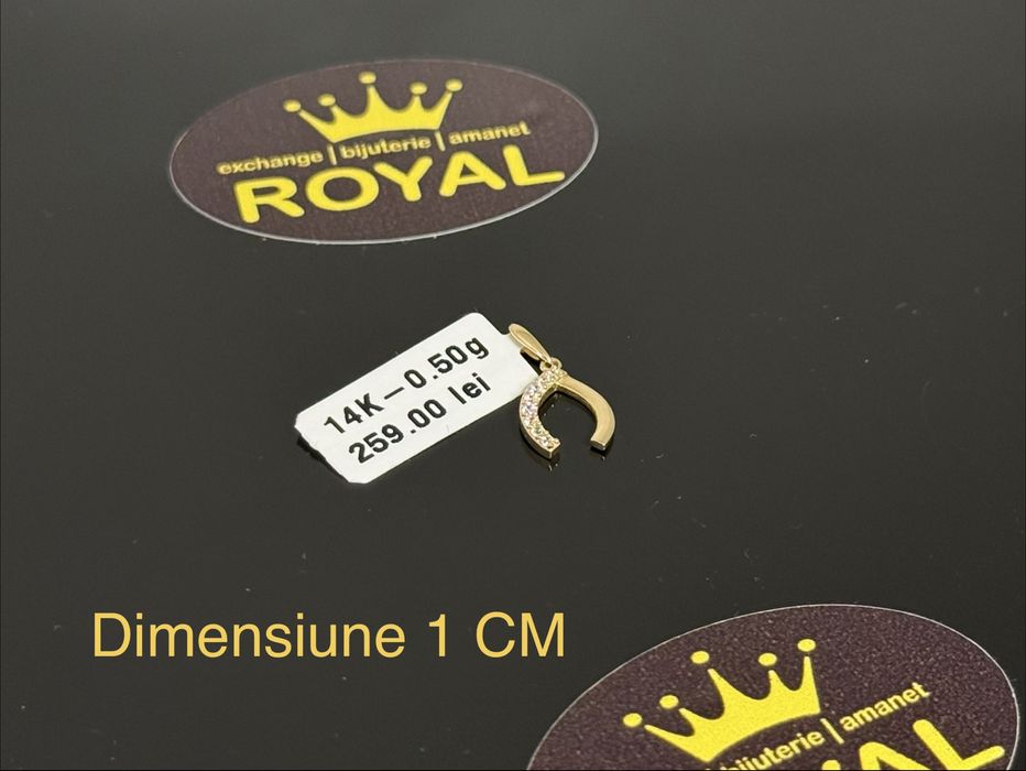 Bijuteria ROYAL : Pandantiv AUR 14K NOU 0.50 GR