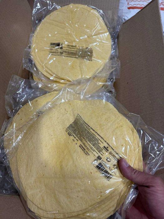 Тортильи сырные/пшеничные