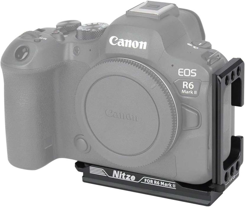 Nitze L-скоба за фотоапарати Canon R6 Mark II / R6 / R5 / R5 C