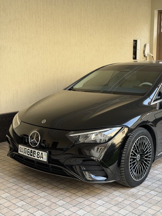 Mercedes Benz EQE 350 доп опция белый салон