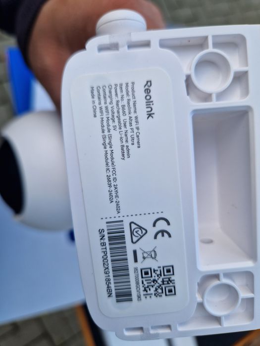 Camera wireless reolink altas pt ultra noua nefolosita profesionala 4k