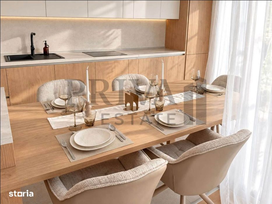 Apartament premium 3 camere, 2 bai, etaj 7, parcare, lift, Nord One